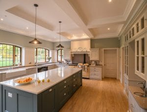 Bespoke kitchen in a private house
